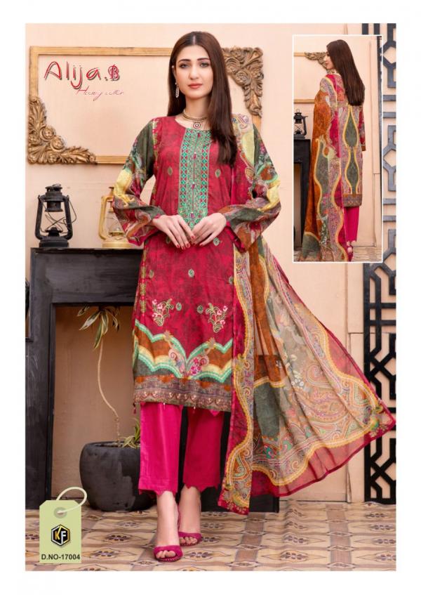 Keval Alija B 17 Cotton Karachi Print Dress Material Collection